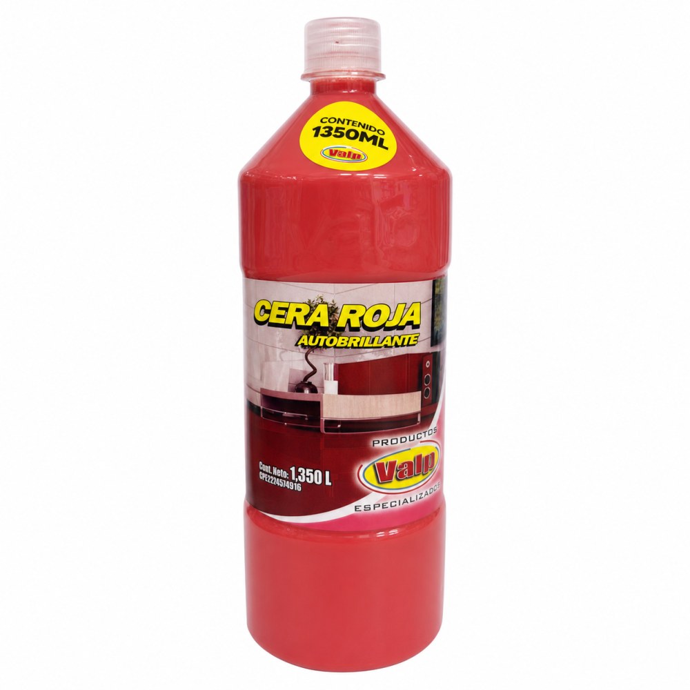 Cera Roja Autobrillante Valp - 1350 Litros