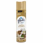 Frente del empaque de Glade Aromatizante Aerosol Abrazos de Vainilla - 360 ml