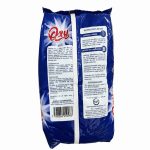Otro lado del empaque de Detergente en Polvo Oxy Blancos Brillantes 1 kg