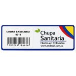 Otro lado del empaque de Chupón Sanitario Para Destapar Inodoros - Rojo