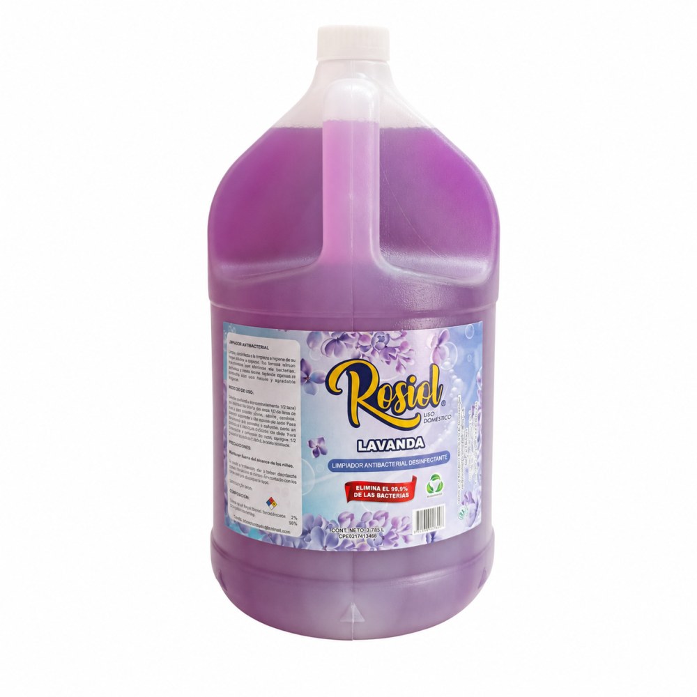 Limpiador Antibacterial Rosiol Lavanda - 3.785 L