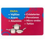 Otro lado del empaque de Esponja de Cocina Soft Alto Rendimiento