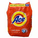 Frente del empaque de Detergente en Polvo Oxígeno Activo ACE - 4Kg