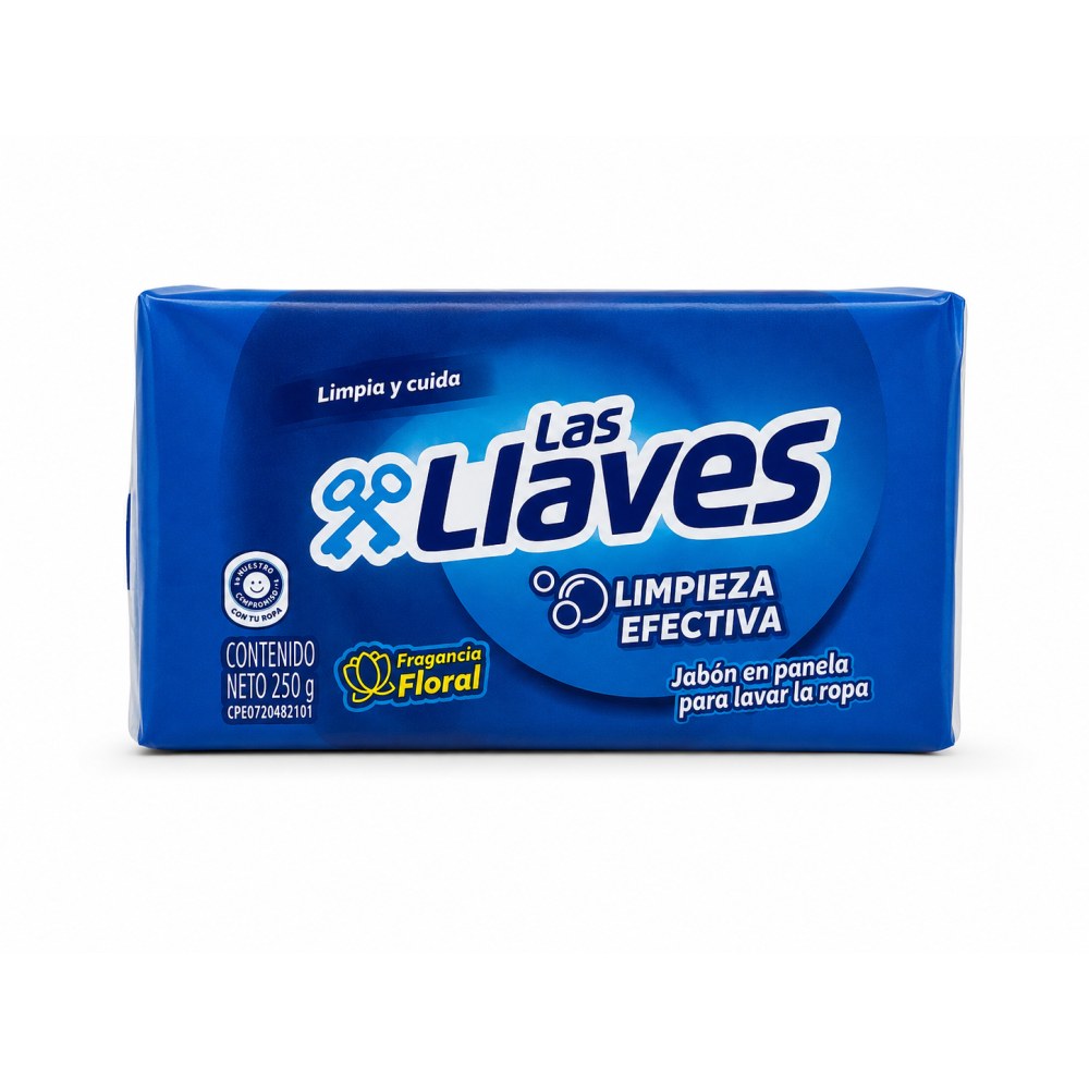 Jabón en Panela Las Llaves - 250 gr