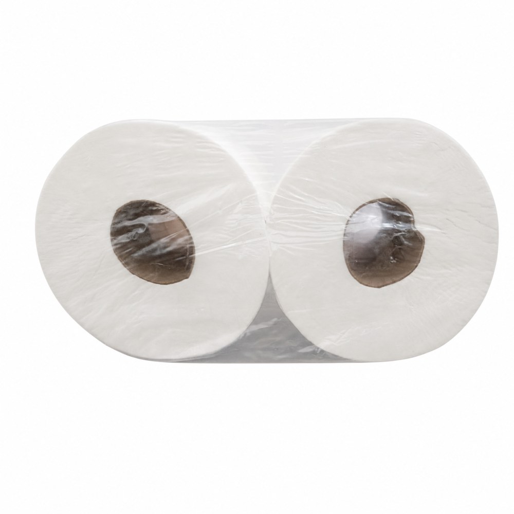 Otro lado del empaque de Papel Higiénico Institucional Brilux 4 Rollos Doble Hoja - 250 Metros
