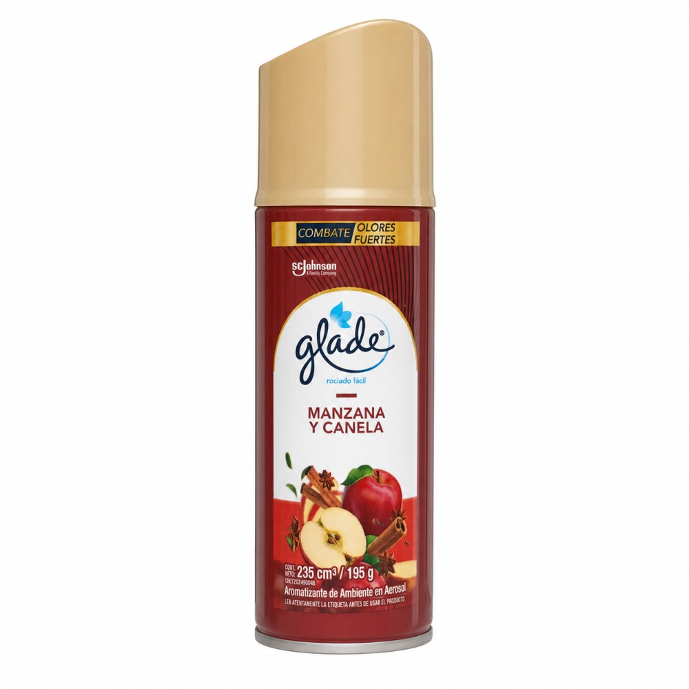 Glade Aromatizante de Ambiente Manzana y Canela - 235 ml