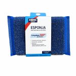 Frente del empaque de Esponja Multiuso Malla de Acero Home Clear
