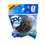 Otro lado del empaque de Esponja de Acero Inoxidable IZY Clean