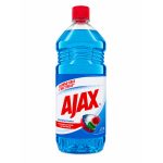 Frente del empaque de Ajax Desinfectante Multiusos Antiviral y Antibacterial – 1 Litro