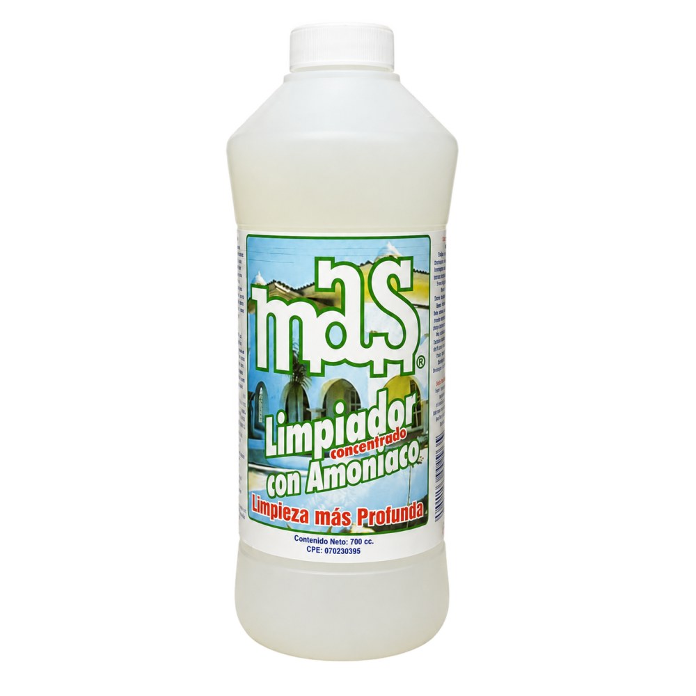 Limpiador Multiusos con Amoníaco MAS – 700 cc