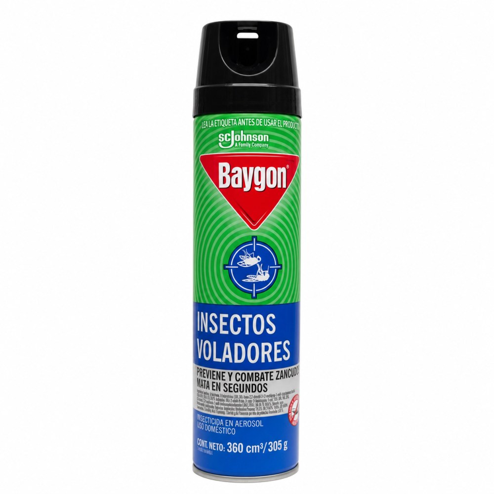 Baygon Aerosol Insectos Voladores - 360 cm3
