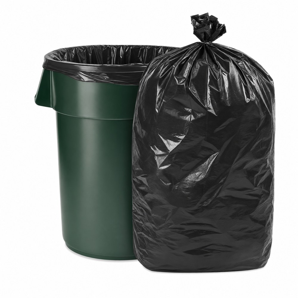 Otro lado del empaque de Bolsas Negras para Basura - 40 kg - Calibre 16