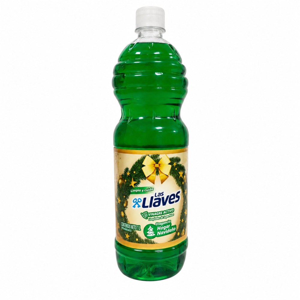Las Llaves Limpiador de Superficies - Fragancia Hogar Navideño - 1 Litro