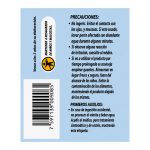 Otro lado del empaque de Jabón Líquido Neutro Gabán para Ropa Delicada – 3,785 Litros
