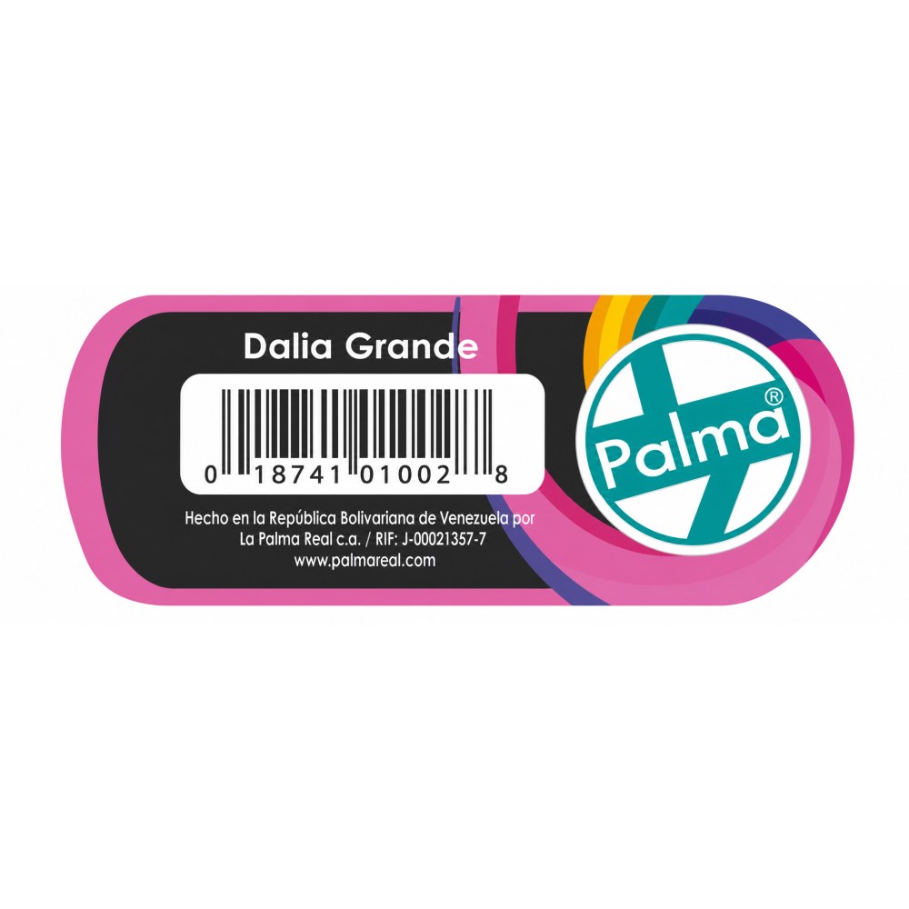 Otro lado del empaque de Cepillo de Escoba Palma Dalia Grande