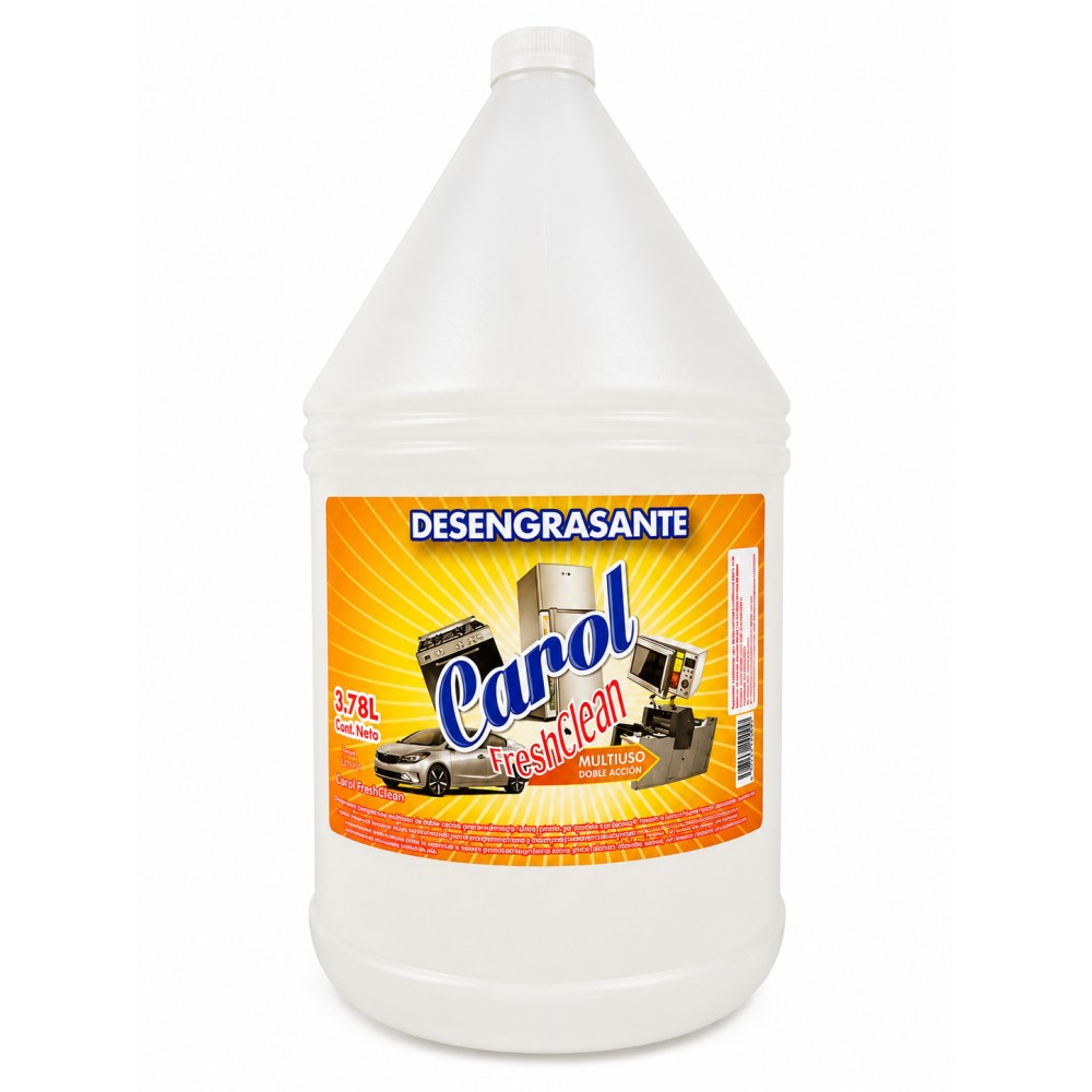 Desengrasante Multiuso Carol FreshClean Doble Acción – 3,78 Litros