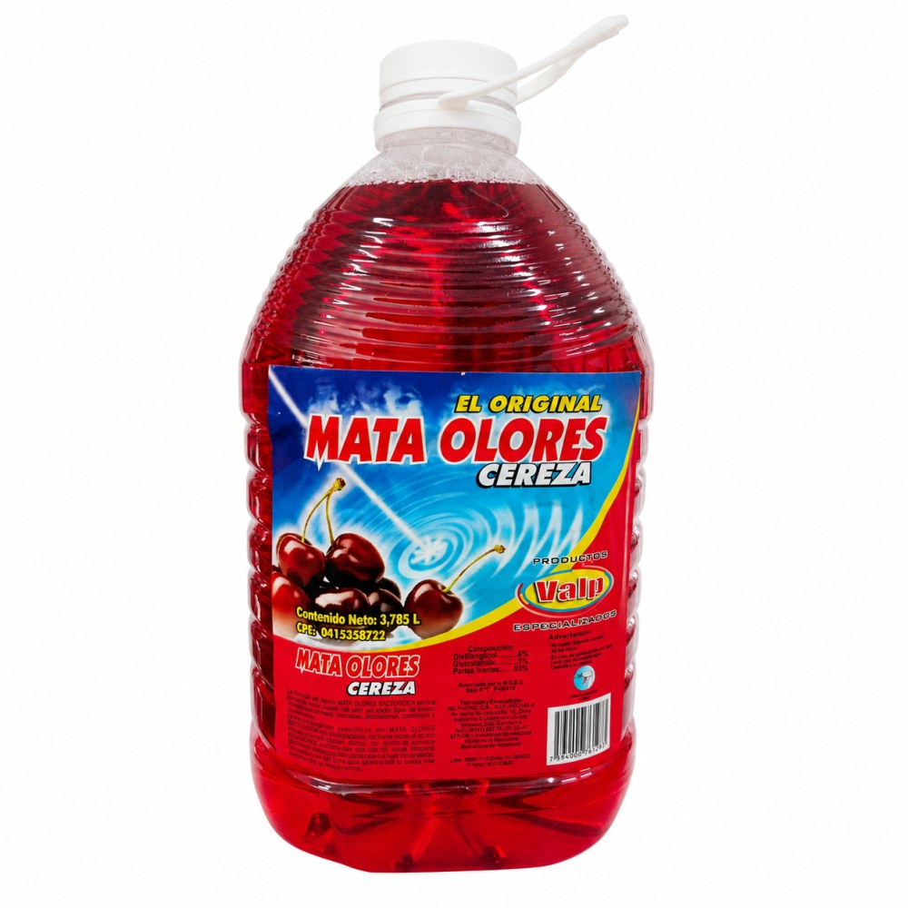 Mata Olores Bactericida Valp - Cereza - 3,785 Litros