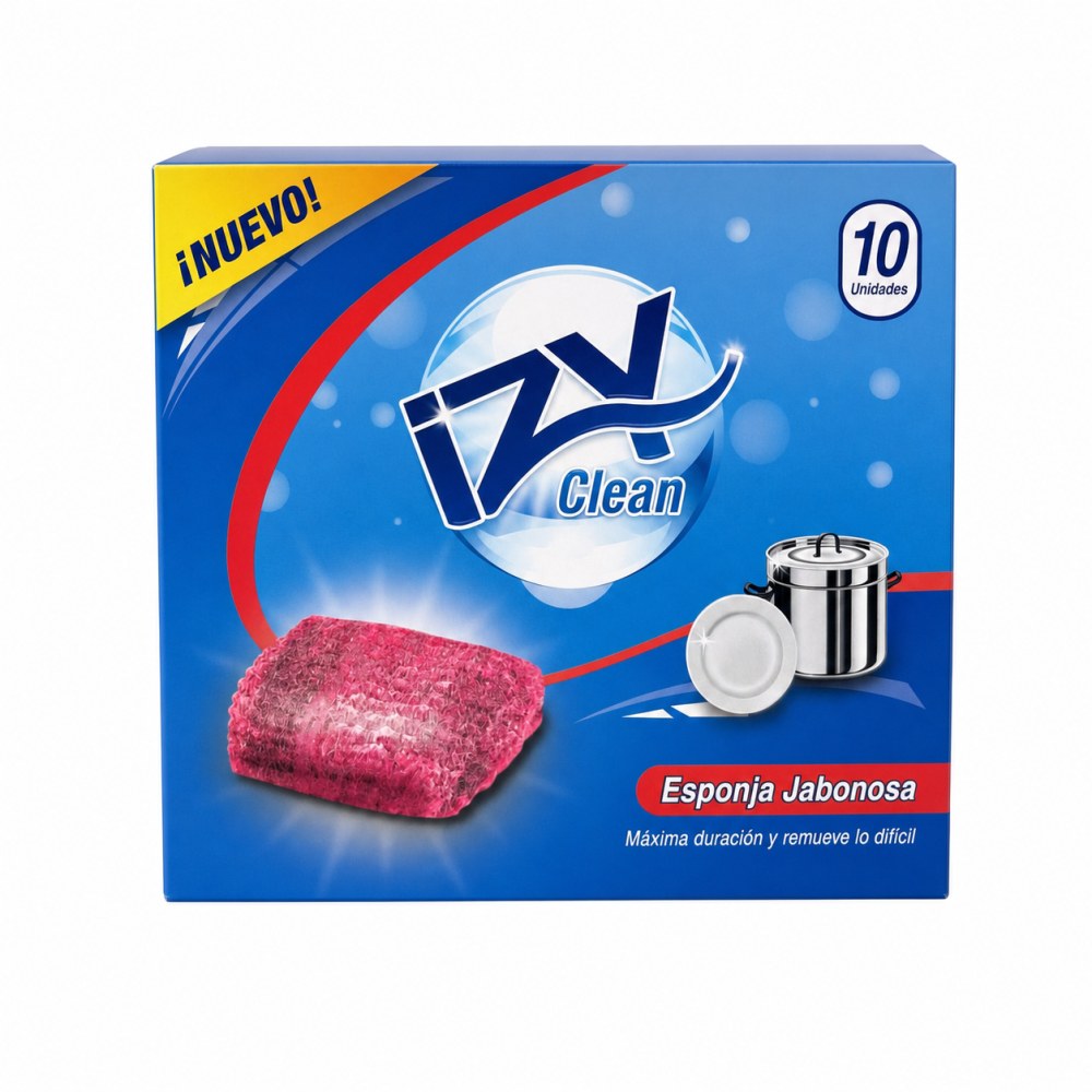 Esponja Jabonosa IZY Clean - 10 Esponjas