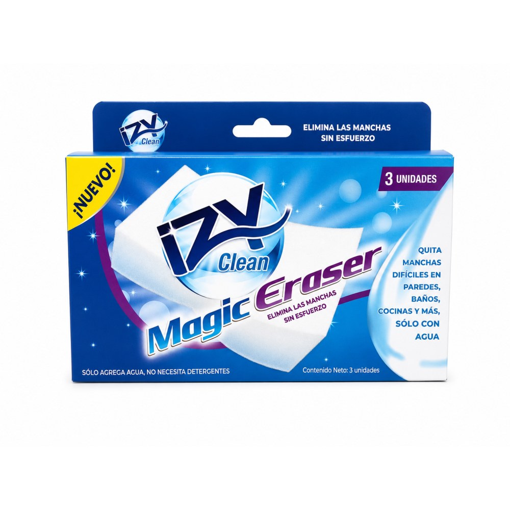Esponja Mágica IZY Clean Magic Eraser – 3 Esponjas
