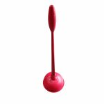 Otro lado del empaque de Chupón Sanitario Para Destapar Inodoros - Rojo