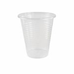 Otro lado del empaque de Vasos Plásticos Transparentes Maxiplast #107 - 10 oz - 50 Unidades