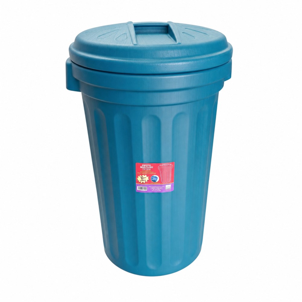 Pipote Multiuso Azul Alfa Hogar - 150 Litros