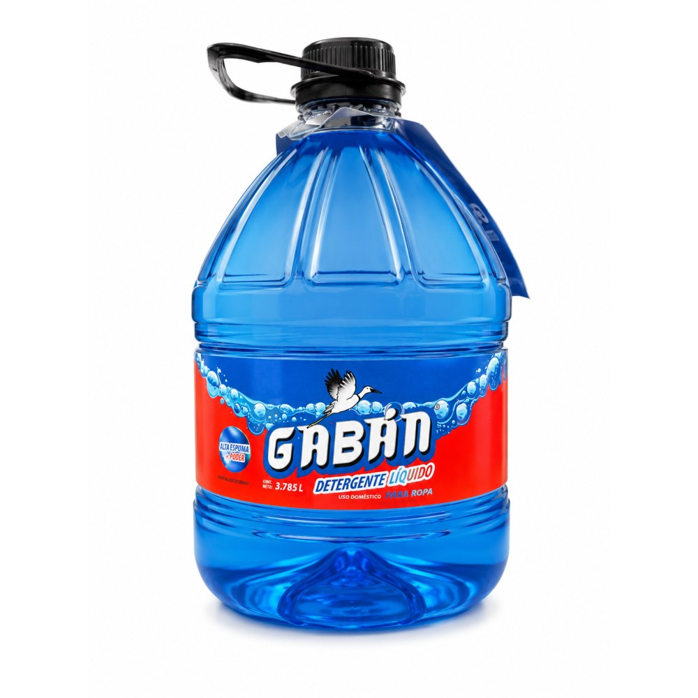 Detergente Líquido Gabán para Ropa – 3,785 Litros