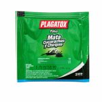Frente del empaque de Plagatox Polvo Mata Cucarachas y Chiripas - 30 Gramos