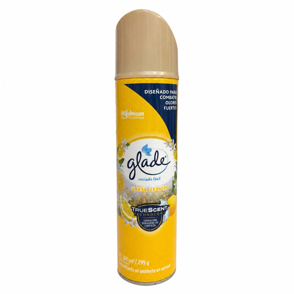 Glade Aromatizante en Aerosol Fresh Lemon - 360 ml