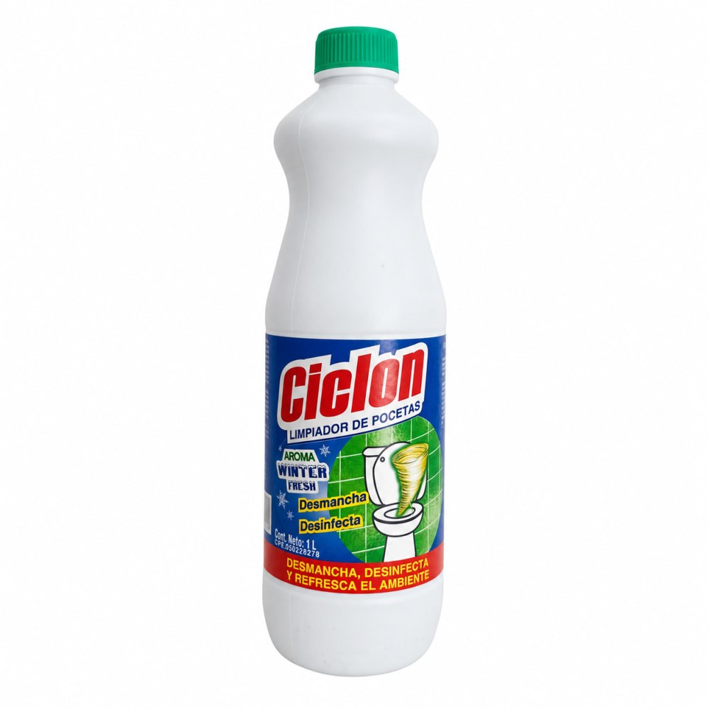 Ciclon Limpiador de Pocetas Winter Fresh 1 Litro