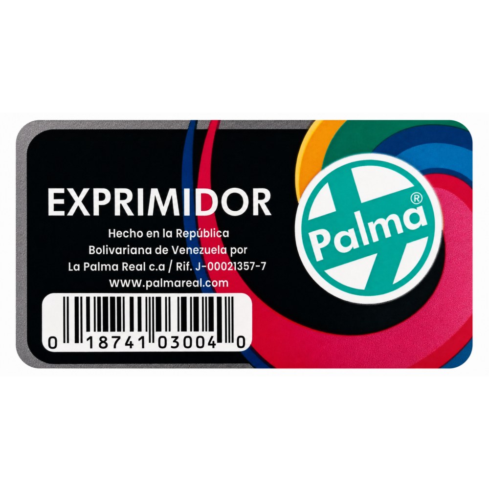 Otro lado del empaque de Exprimidor Plástico para Balde Palma ED-594