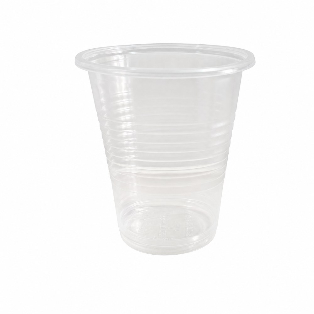 Otro lado del empaque de Vasos Plásticos Transparentes Maxiplast #37 - 3 oz - 100 Unidades