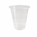 Otro lado del empaque de Vasos Plásticos Transparentes Maxiplast #37 - 3 oz - 100 Unidades