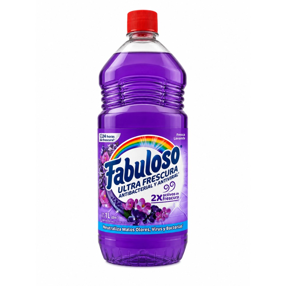 Fabuloso Limpiador Multiusos Ultra Frescura Lavanda – 1 Litro