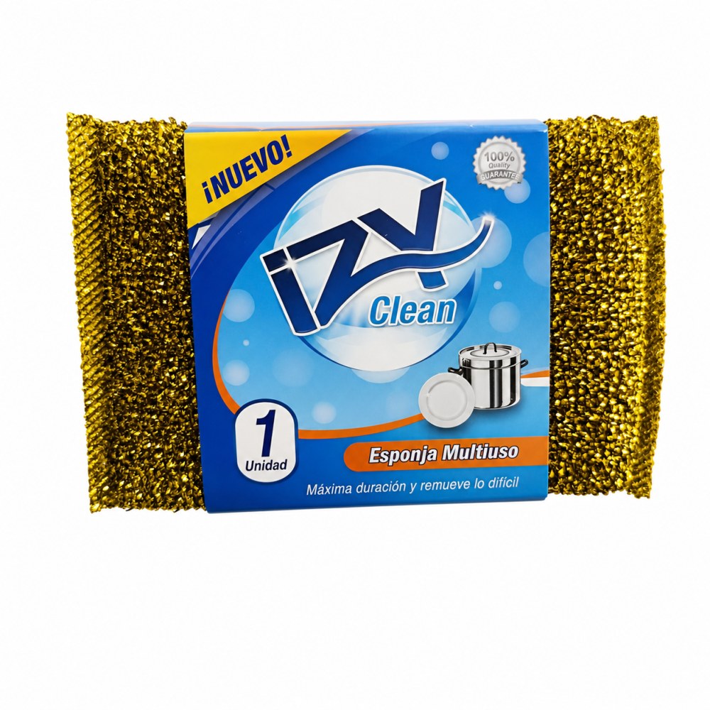 Esponja Multiuso Dorada IZY Clean