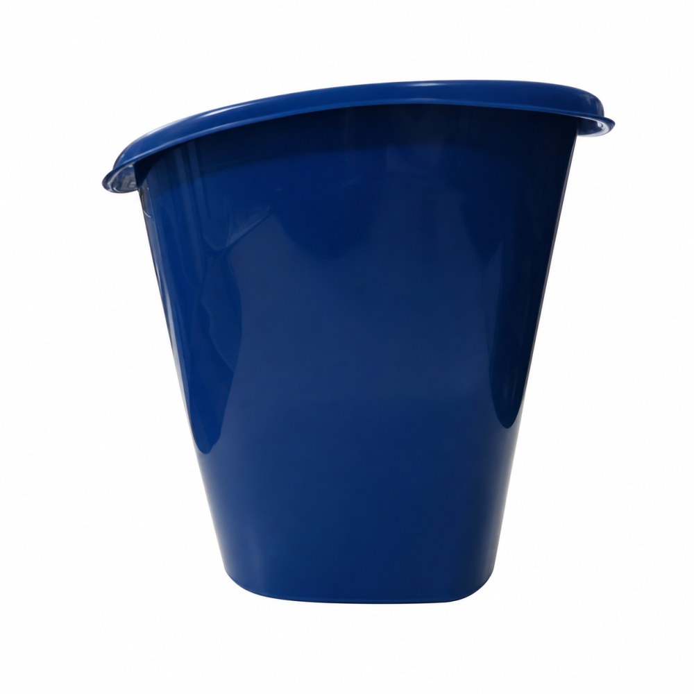 Otro lado del empaque de Papelera Aqua Azul Alfa Hogar