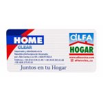 Otro lado del empaque de Rastrillo de Jardín Plástico Home Clear Azul