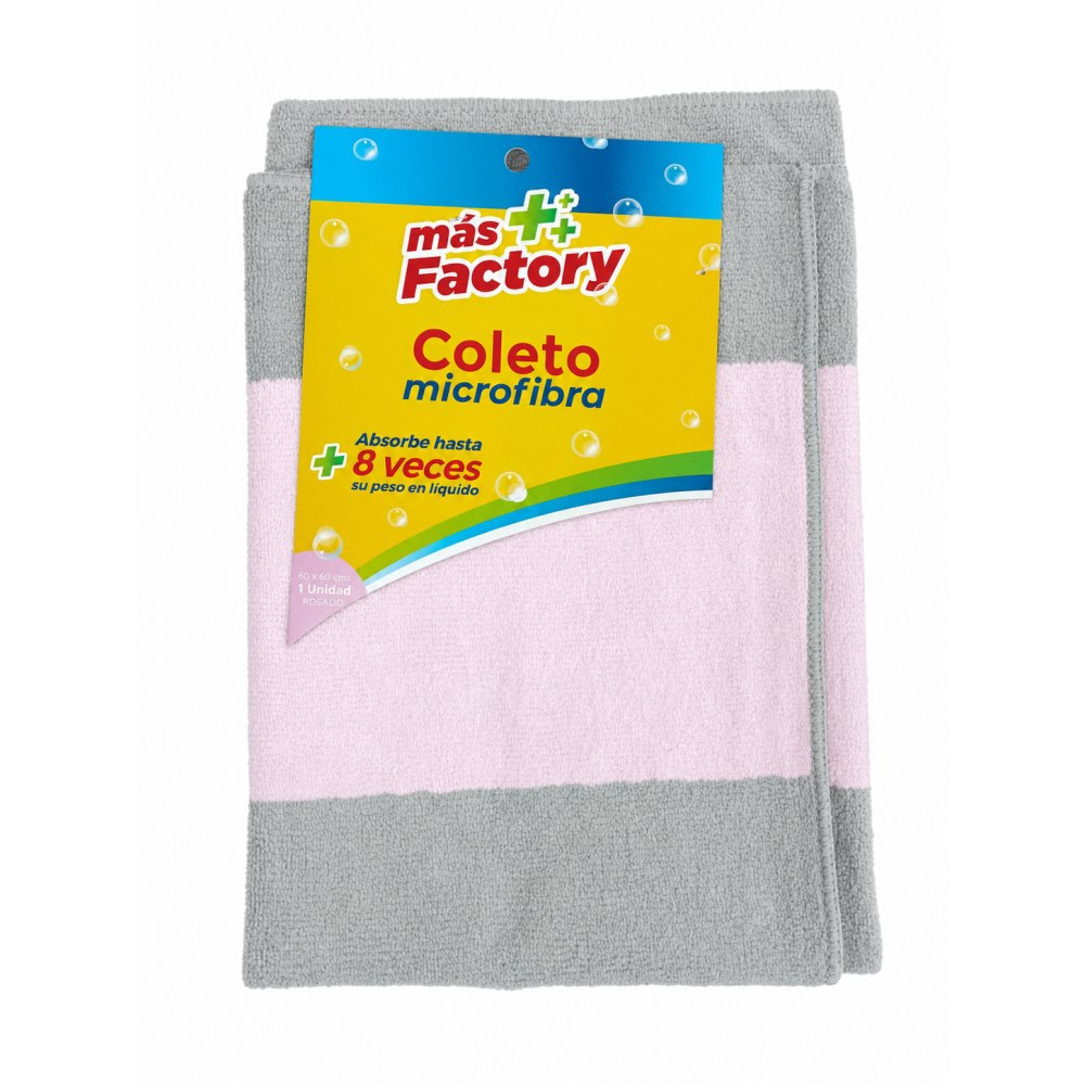 Coleto de Microfibra Más Factory - 60 x 60 cm