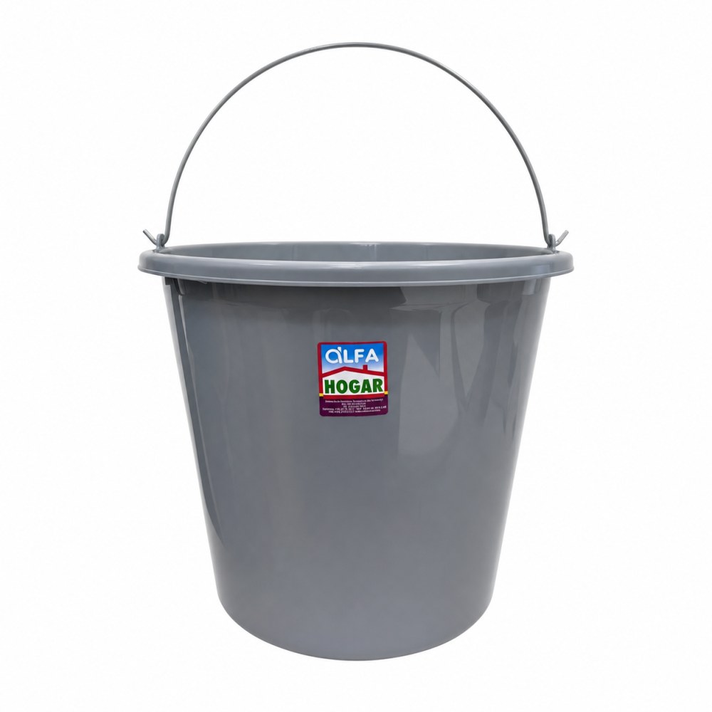 Tobo con Asa Metálica Alfa Hogar - 10 Litros