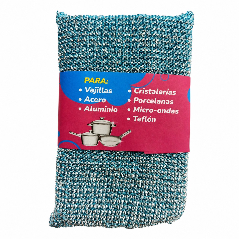 Otro lado del empaque de Esponja de Cocina Soft Alto Rendimiento