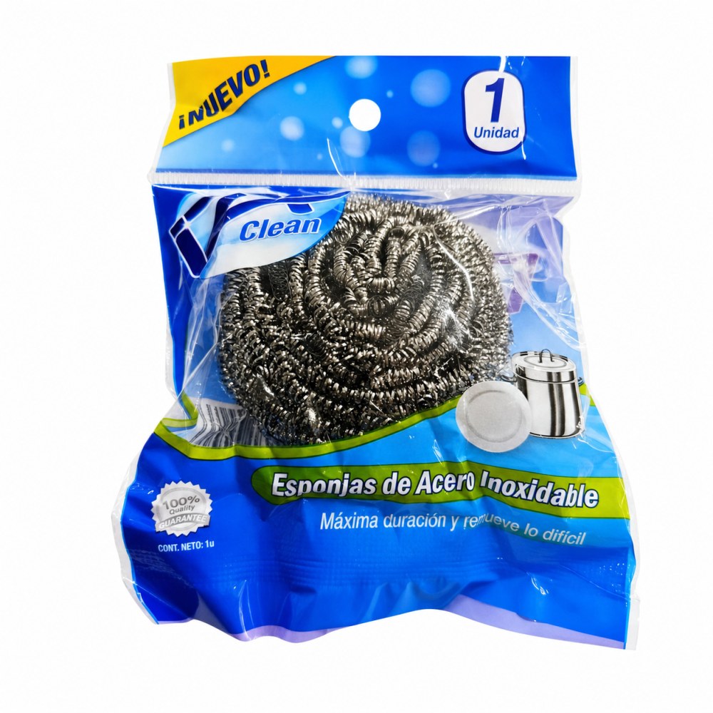 Esponja de Acero Inoxidable IZY Clean
