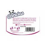 Otro lado del empaque de Servilletas Pequeñas Caricias - 160 Unidades