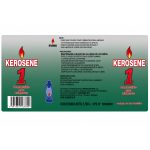 Otro lado del empaque de Kerosene Opín - 3,785 Litros